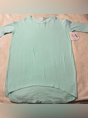 🆕 NWT LuLaRoe Mint Green Hi-Lo Tunic Top Women’s XXS